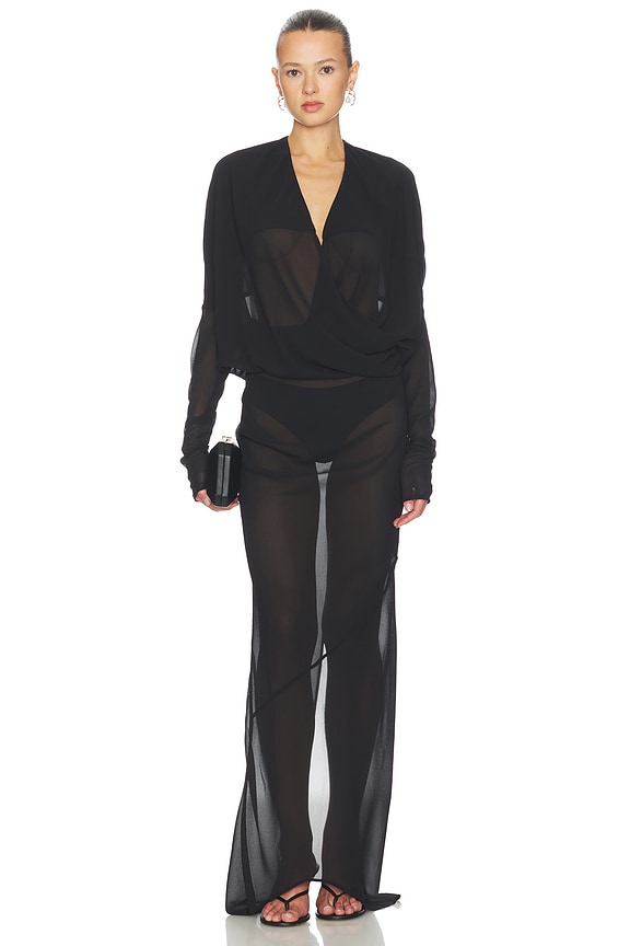 view 1 of 3 ROBE ROBE in Black