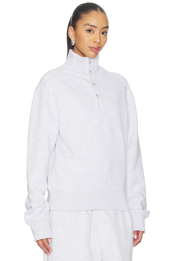 view 2 of 4 Port Pullover in Heather Grey