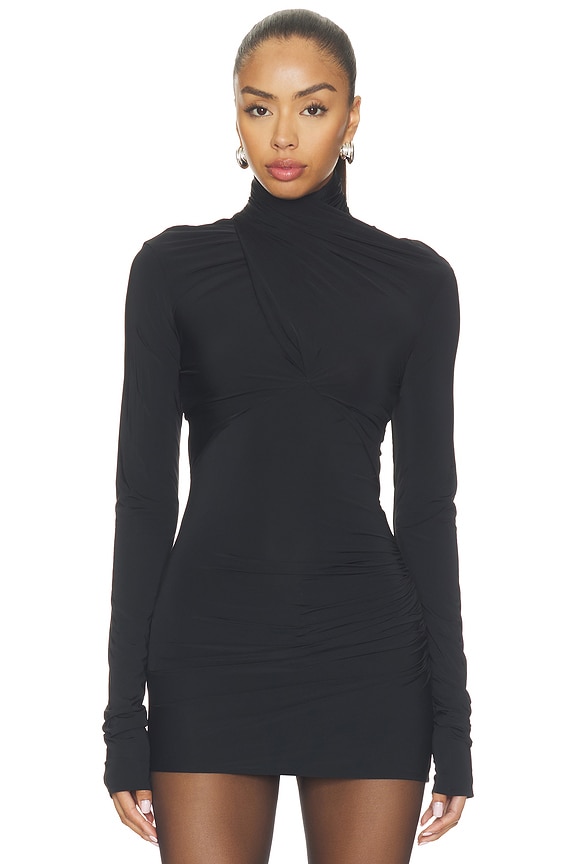 view 2 of 5 Gres Top in Black