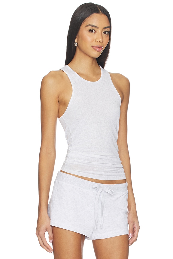 view 2 of 4 Muscle Tank Top in Heather Grey