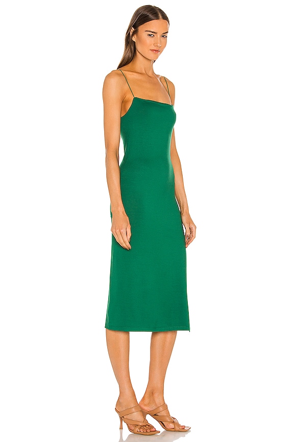 view 2 of 3 Strappy Side Slit Dress in Fern