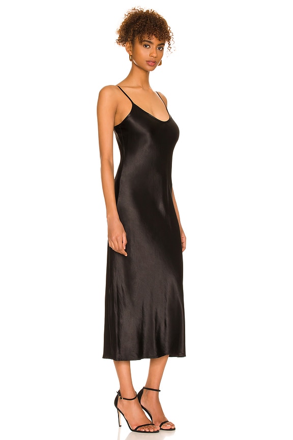 view 2 of 3 Bias Slip Dress in Black