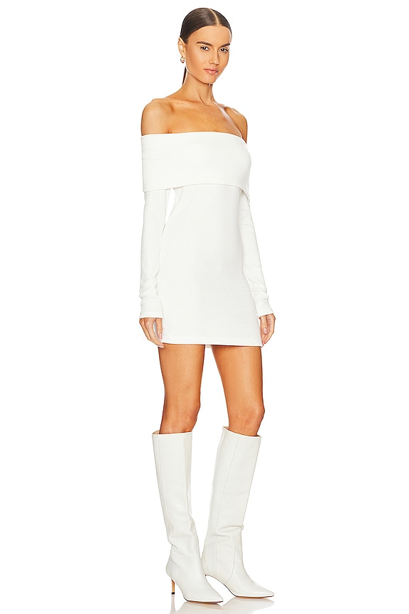 view 2 of 3 ПЛАТЬЕ OFF-SHOULDER in Winter White