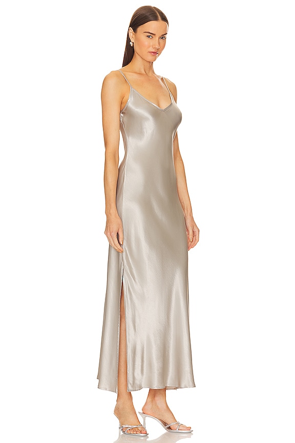 view 2 of 3 ROBE MAXI in Grey