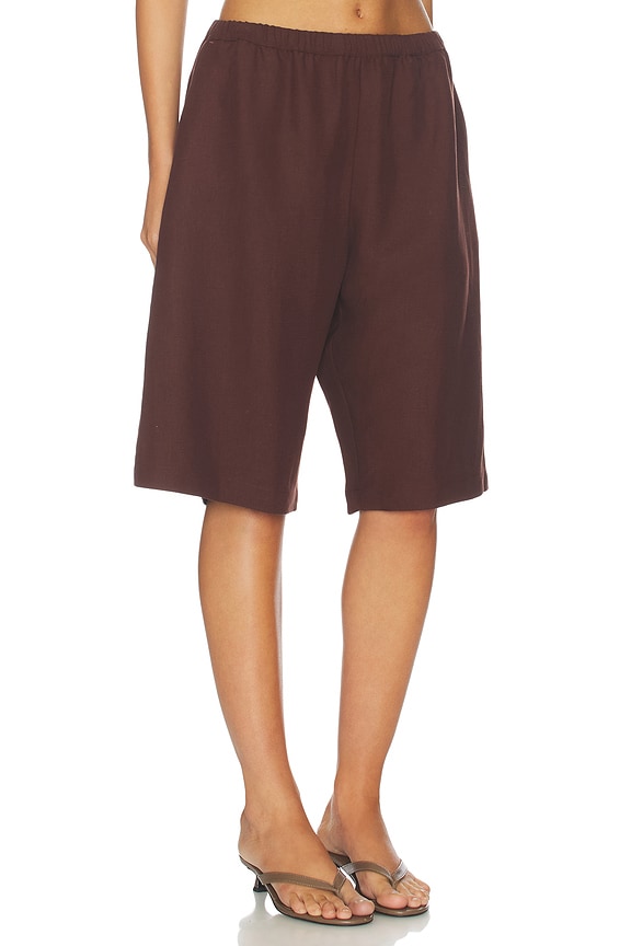 view 2 of 6 BERMUDA DE SARGA in Chocolate