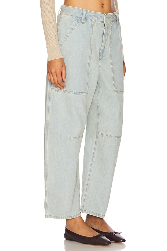 view 2 of 6 Marine Utility Cargo Jeans in Nostalgia Wash