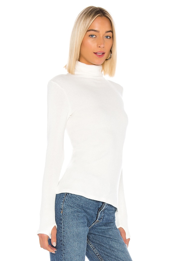 view 2 of 4 Long Sleeve Turtleneck in Winter White