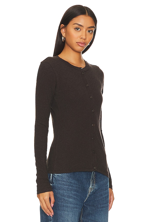 view 2 of 4 GILET in Dark Brown