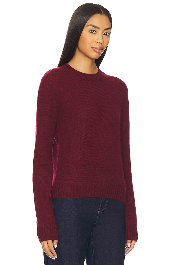 view 2 of 4 Easy Long Sleeve Crew Sweater in Barolo