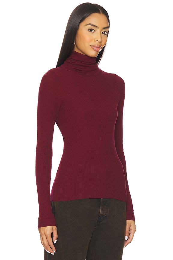 view 2 of 4 Layering Turtleneck Sweater in Barolo