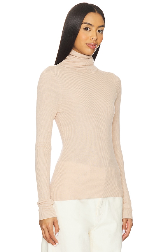 view 2 of 4 Layering Turtleneck Sweater in Jute