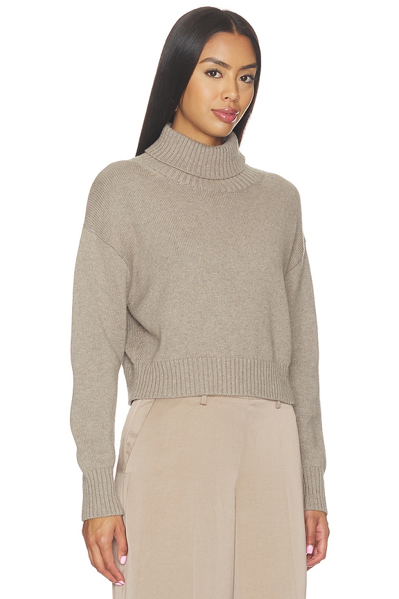 view 2 of 4 PULL SWEATER in Taupe Heather