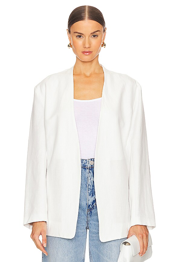 view 2 of 5 릴렉스드 블레이져 in Off White
