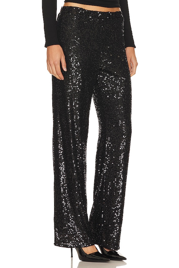 view 2 of 5 Sequin Pant in Black