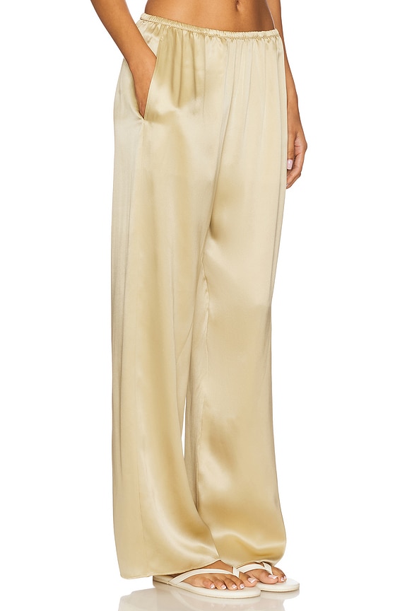 view 2 of 6 Silk Satin Pantlet in Blonde