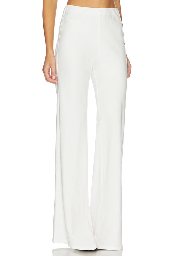 view 2 of 6 Twill Bias Pant in Off White