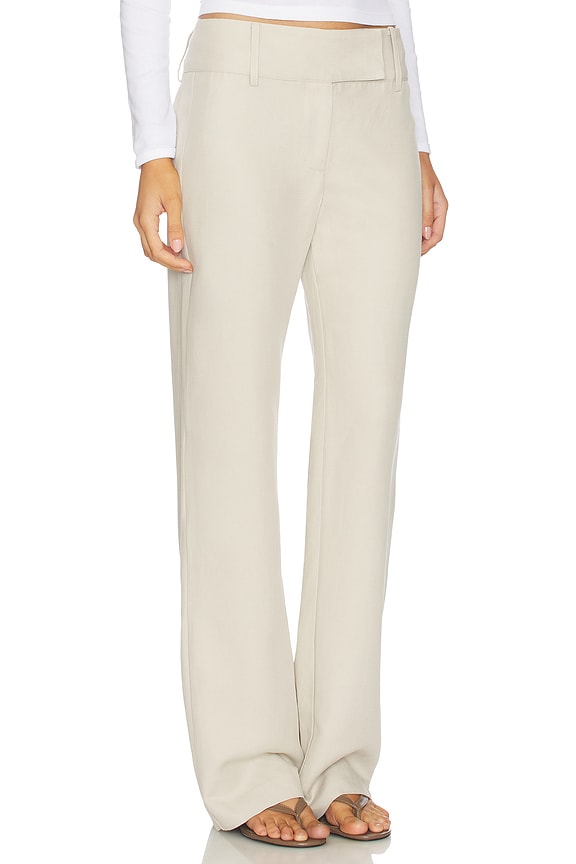 view 2 of 6 Twill Minimal Trouser in Fog