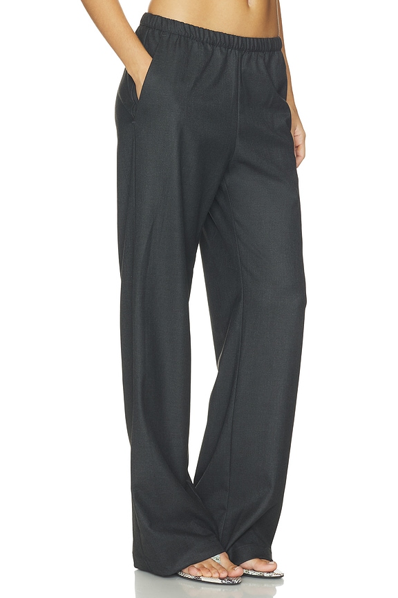view 2 of 6 PANTALON PANT in Dark Charcoal