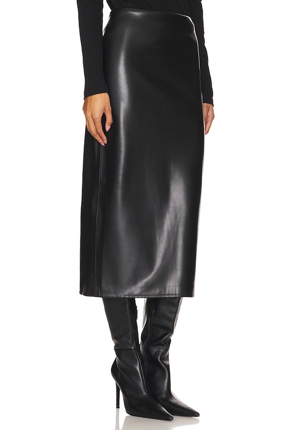 view 2 of 6 マキシスカート in Black