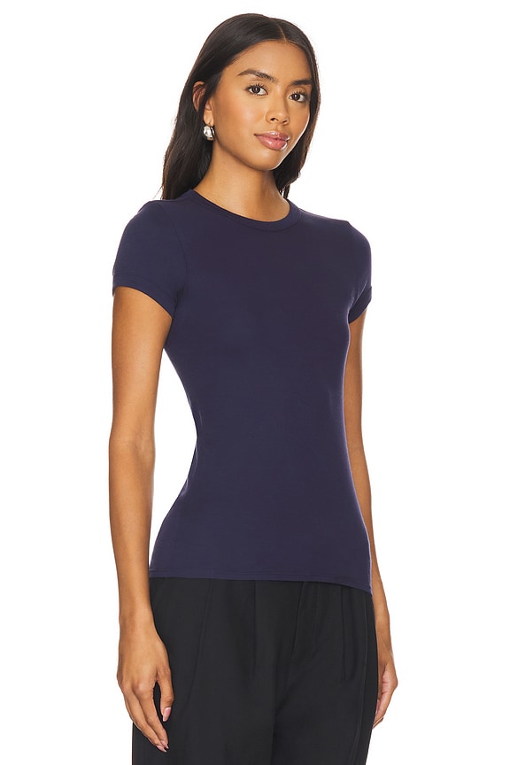 view 2 of 4 EQUIPO DE MANGA CASQUILLO in Evening Blue