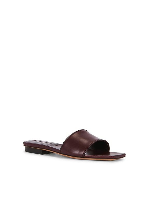 view 2 of 5 Domani Sandal in Bordeaux Kidskin
