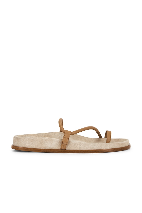 view 1 of 5 PASADOR BARI in Tan Suede & Nappa