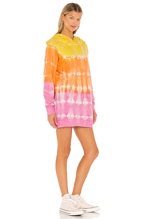 view 2 of 3 VESTIDO SUDADERA MALIBU in Sunny, Citrus, & Peony