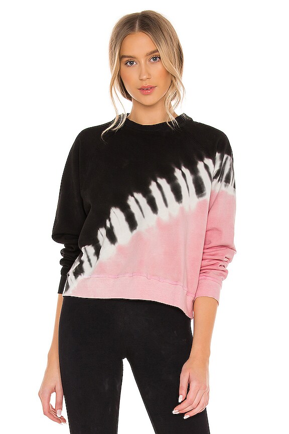 Electric & Rose Ronan Pullover in Onyx & Blush REVOLVE