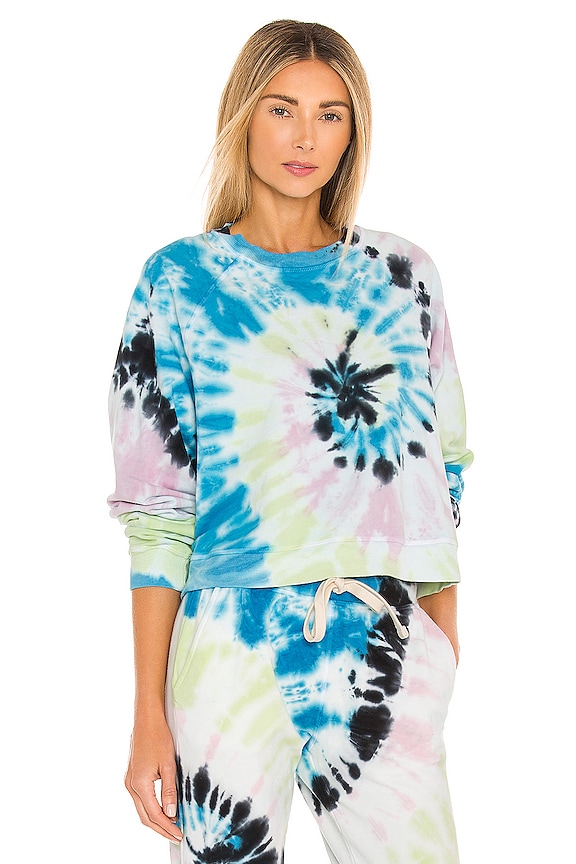 view 1 of 4 Ronan Pullover in Balboa Blue, Neon & Camille