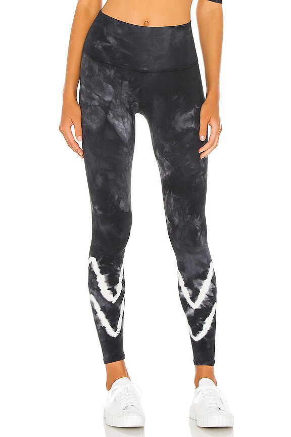view 1 of 4 Sunset Legging in Onyx & Cloud Chevron Wash