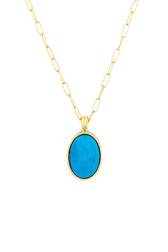 view 2 of 2 Azure Necklace in Gold