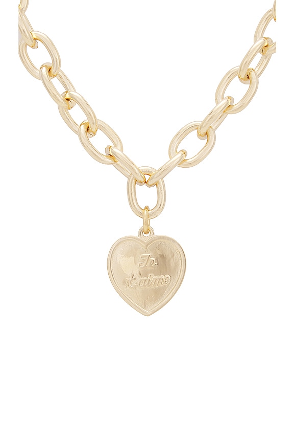 view 2 of 2 Lover's Lane Necklace in Gold
