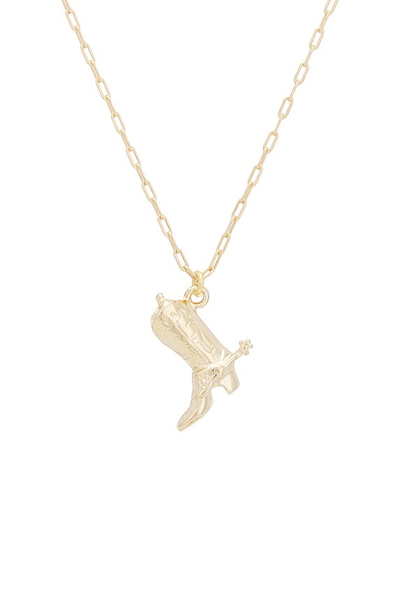 view 2 of 2 Urban Cowboy Necklace in Gold