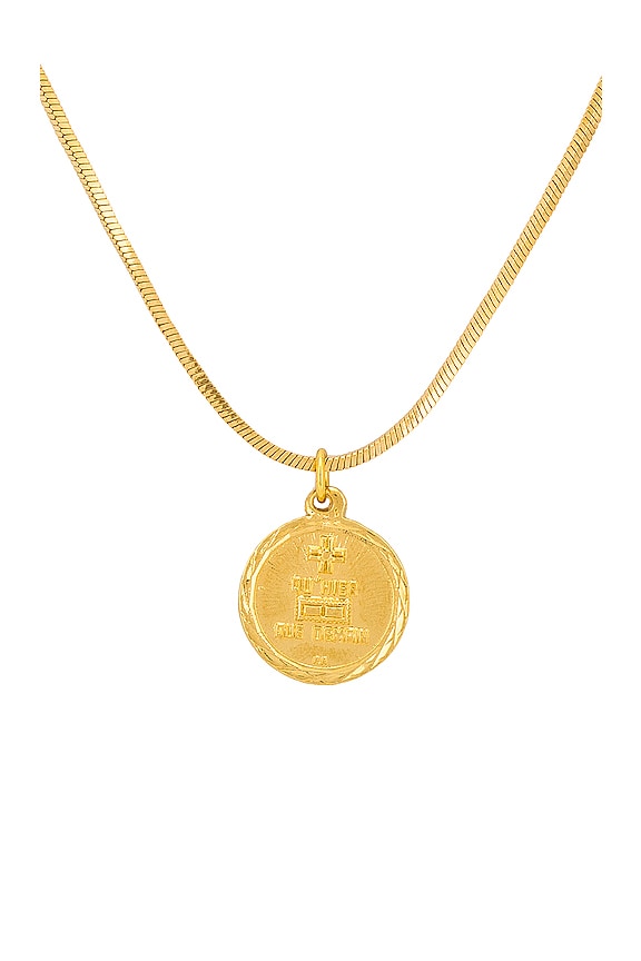 view 2 of 2 More Than Pendant Necklace in Gold