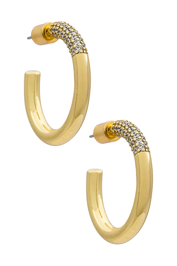Electric Picks Jewelry Superstar Hoops in Gold REVOLVE