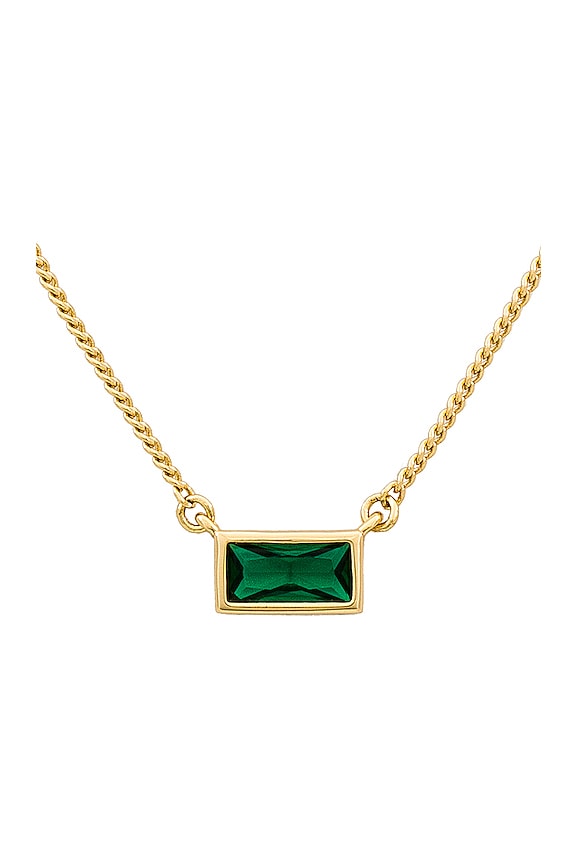 view 2 of 2 Emerald Necklace in Emerald