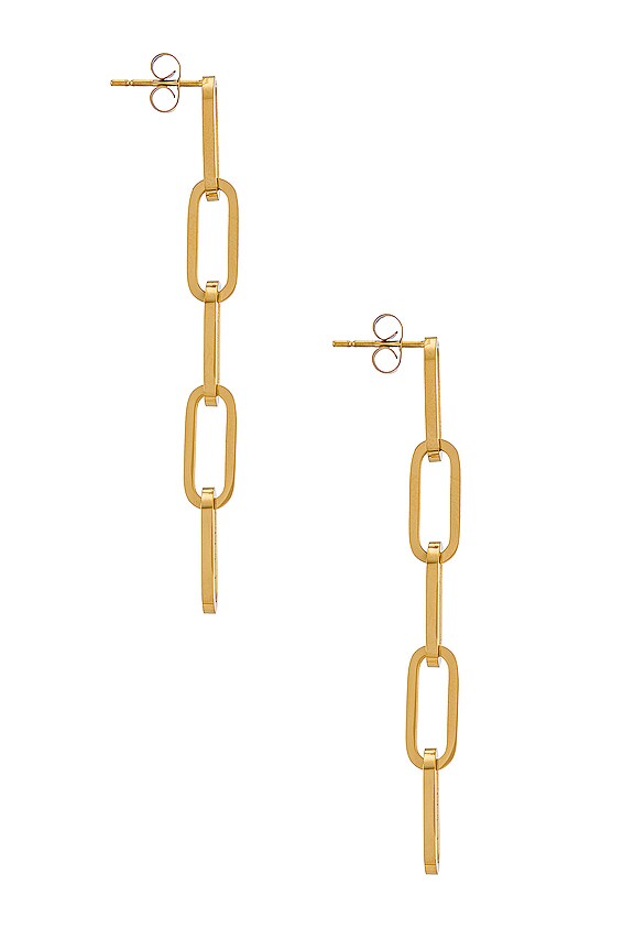 view 2 of 3 BOUCLES D'OREILLES VERTIGO in Gold