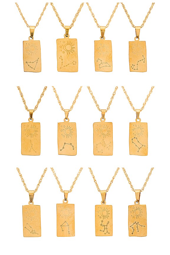 view 2 of 5 COLLIER TAROT in Gold