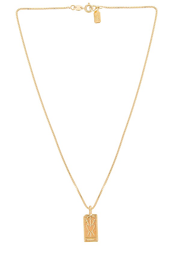 Electric Picks Jewelry Tarot Necklace in Gold REVOLVE