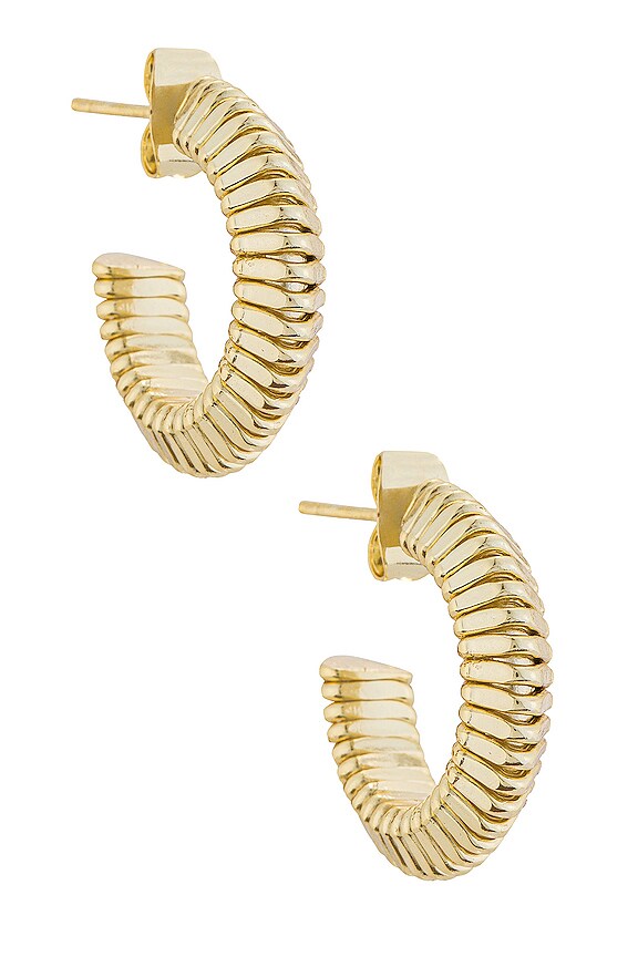 Electric Picks Jewelry Ali Earrings in Gold | REVOLVE