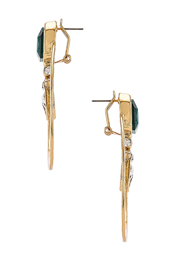 view 2 of 3 BOUCLES D'OREILLES LUNA & NOVA in Gold