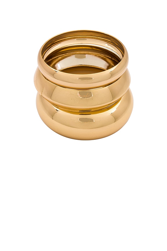 view 2 of 4 Kali Bangle Set in Gold