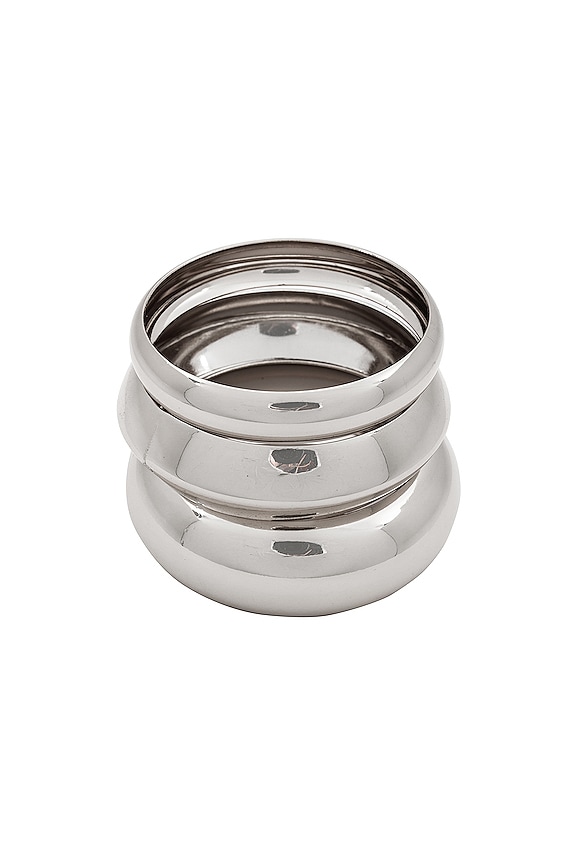 view 2 of 4 Kali Bangle Set in Silver