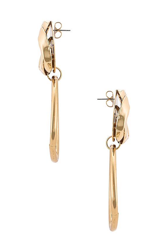 view 2 of 3 Cinnamon Earrings in Gold