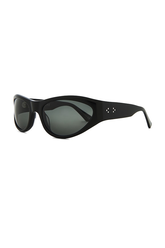 view 2 of 3 GAFAS DE SOL REALM in Black Polished & Black Polarized
