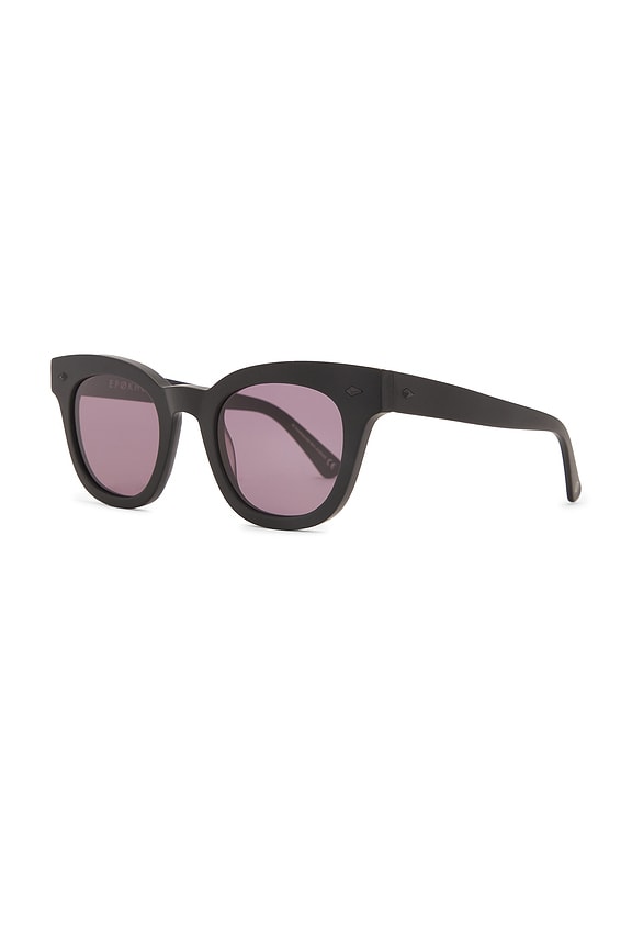 view 2 of 3 Dylan Sunglasses in Matte Black & Black