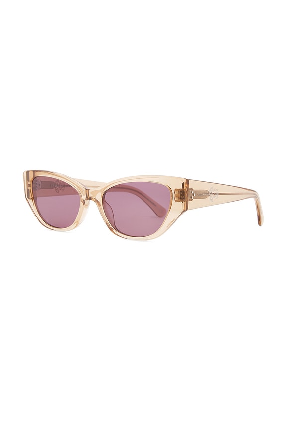 view 2 of 3 Reprise x Jack Freestone Sunglasses in Beige Smoke Polished & Grey