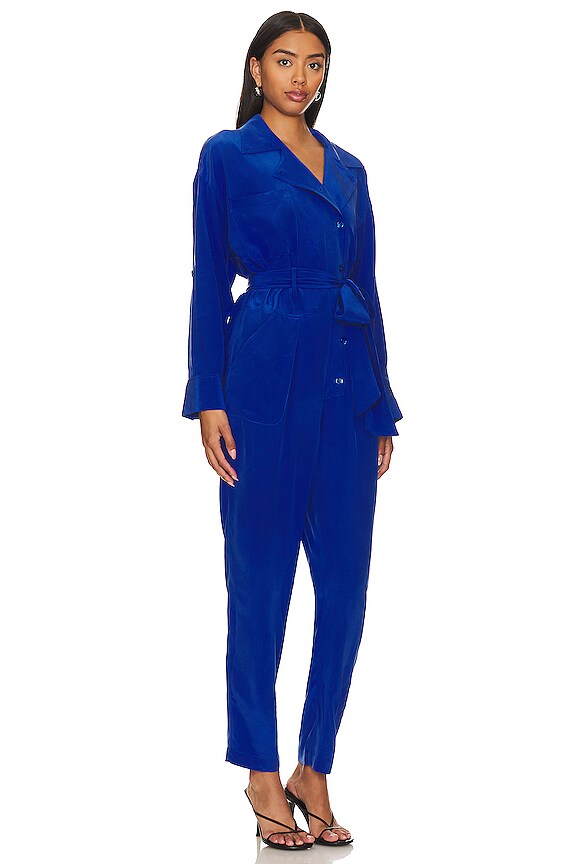 view 2 of 3 Fernande Jumpsuit in Surrealist Blue