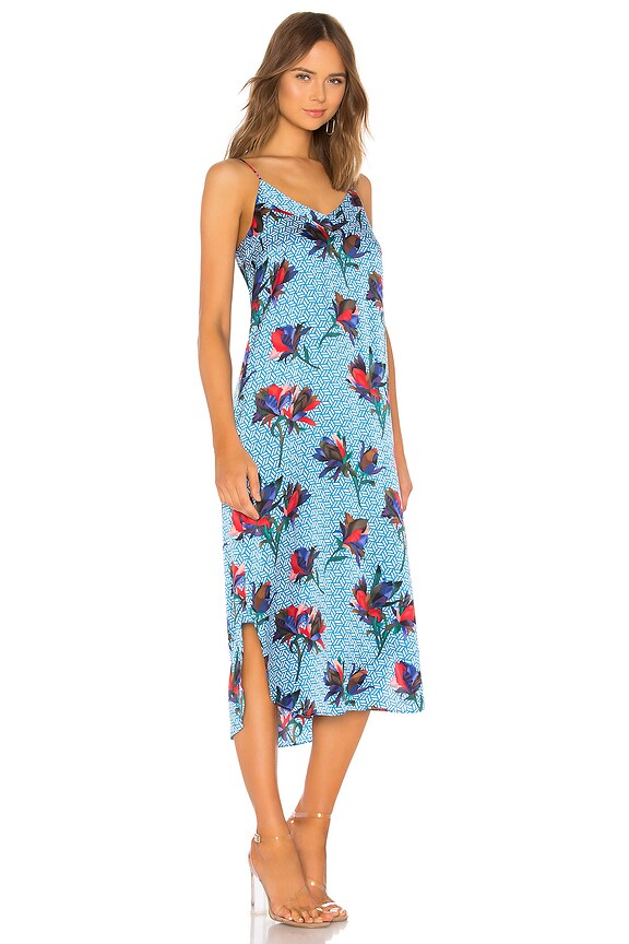 view 2 of 3 Dian Dress in Brilliant Blue Multi