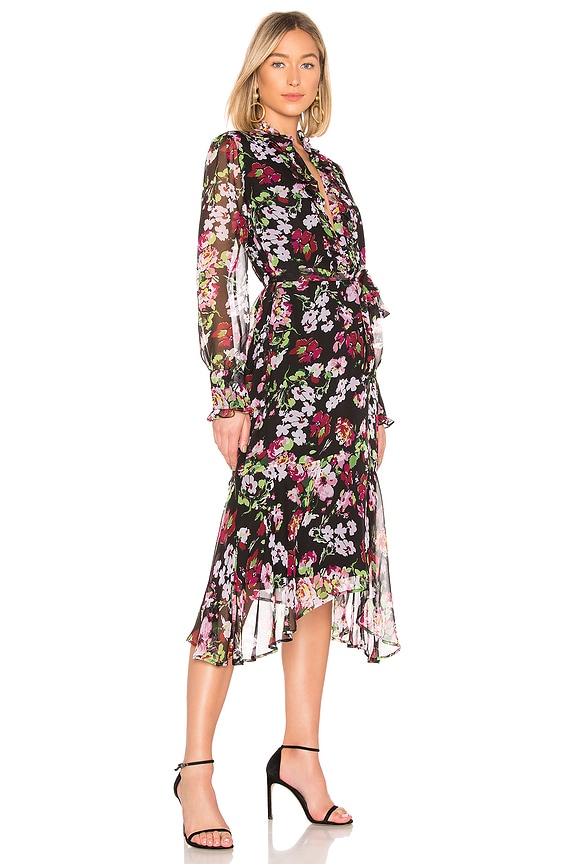 view 2 of 3 Palo Dress in True Black Multi